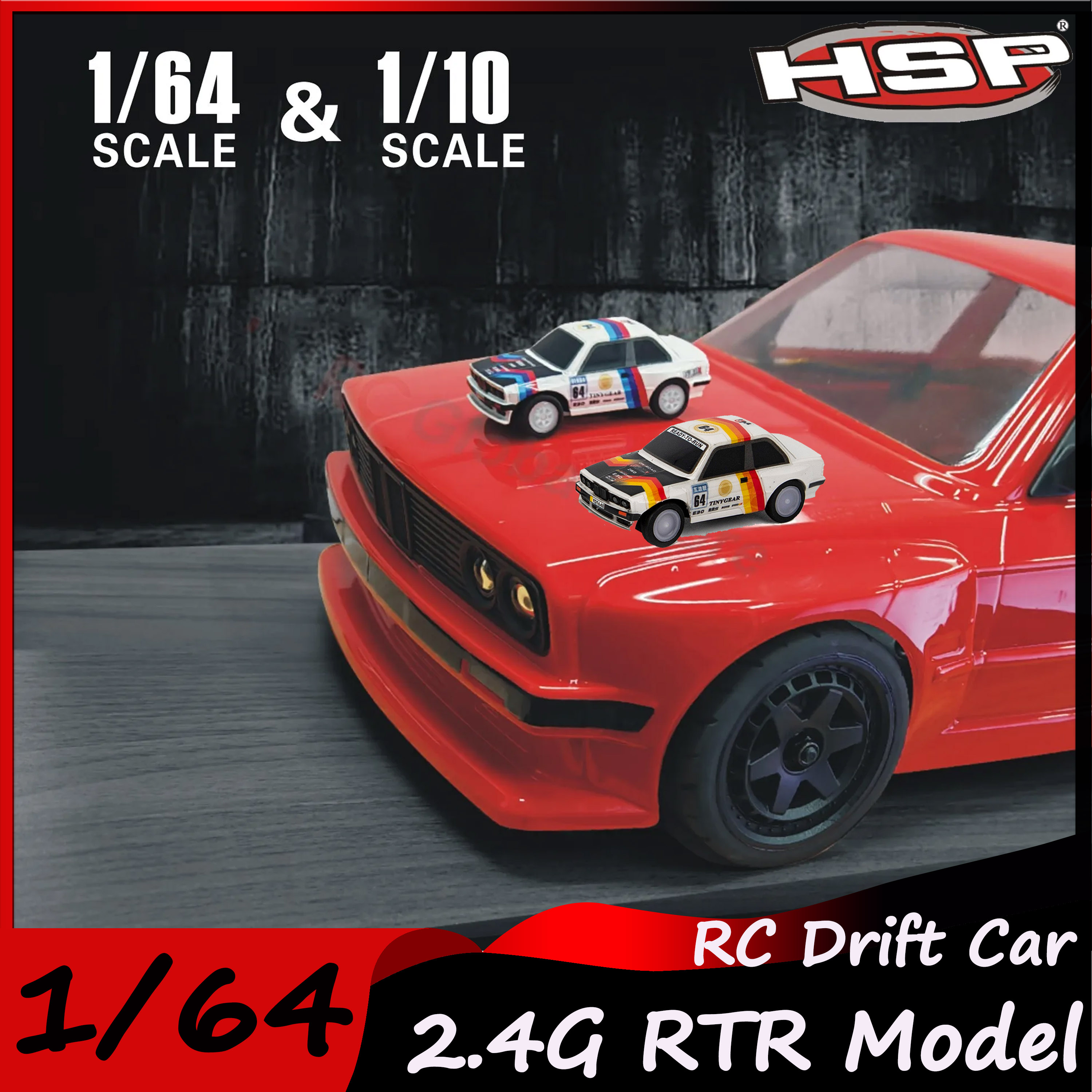 Rc Hobby Pro - 1/64 RC Drift Car HSP 2.4G