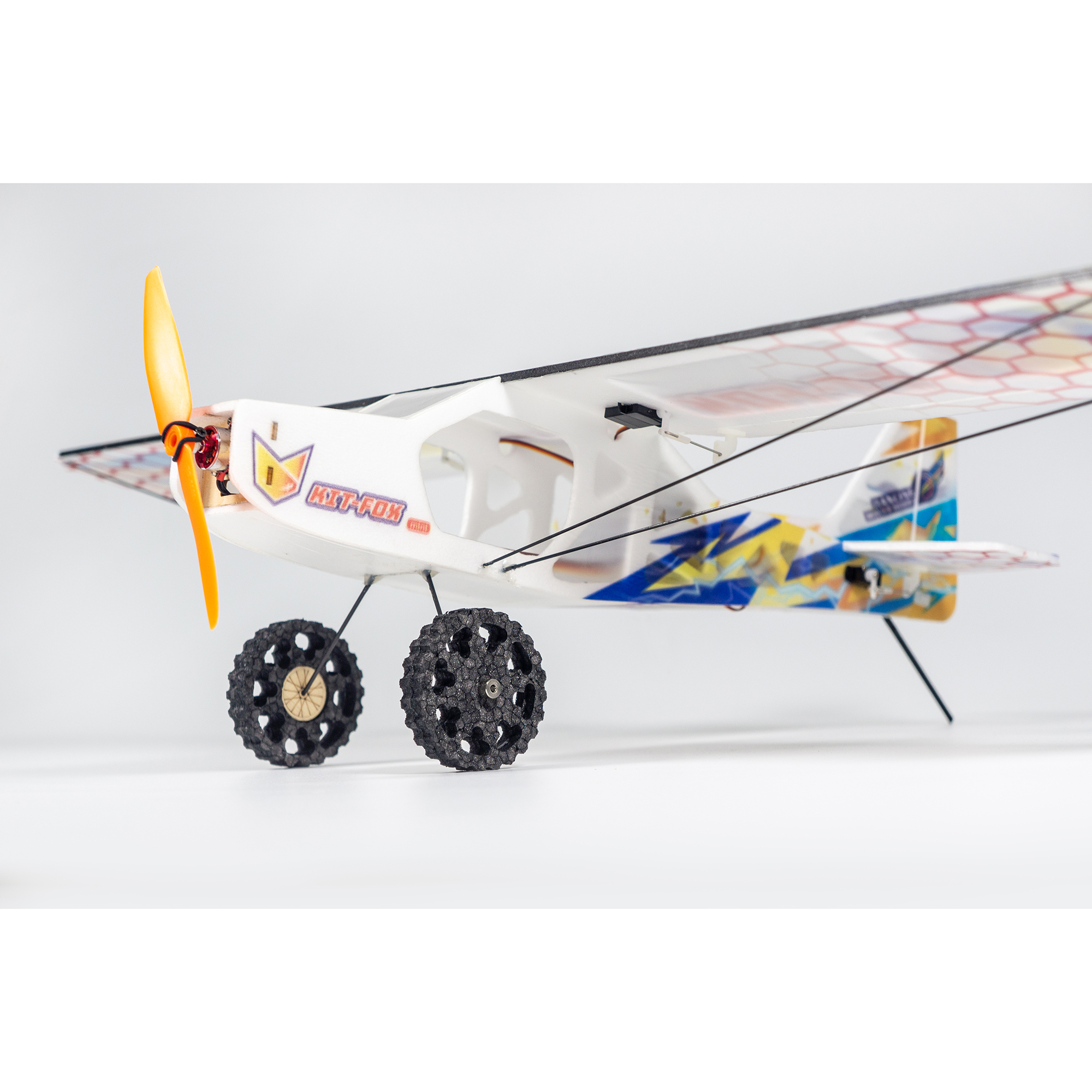 Rc Hobby Kit - KIT-FOX V2025 RC Airplane Kit 570mm,