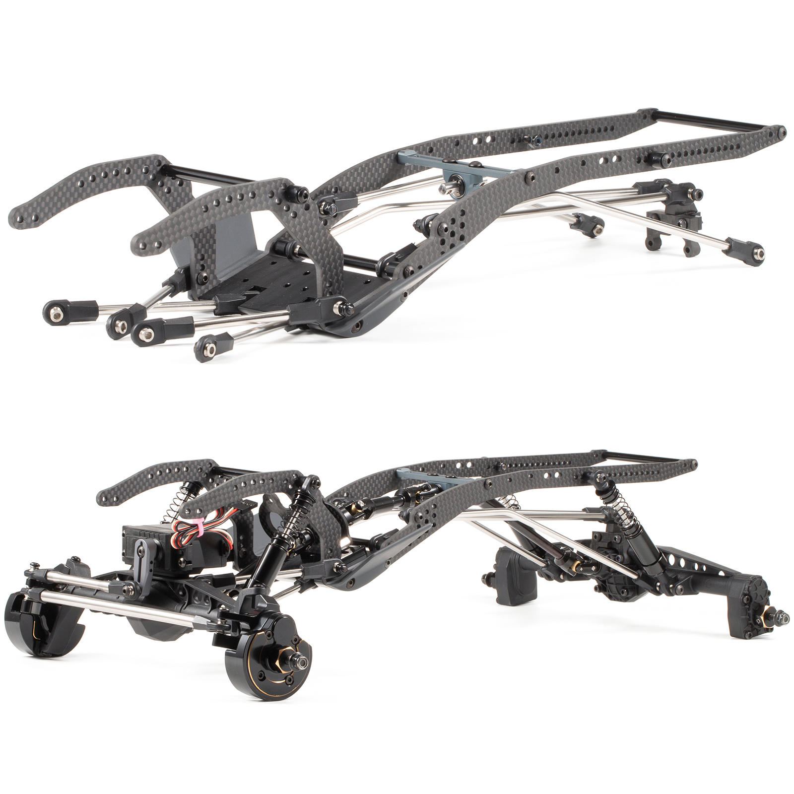 Rc Hobby Kit - Carbon Fiber LCG Custom Build Chassis