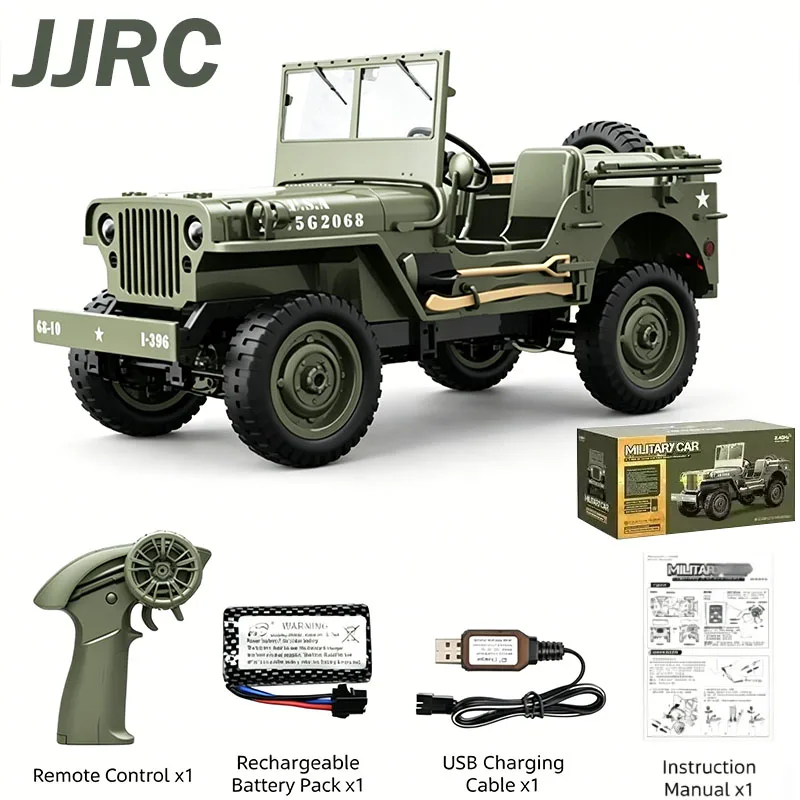 Rc Hobby Pro - JJRC 1:10 C8815 Rc Car WILLYS