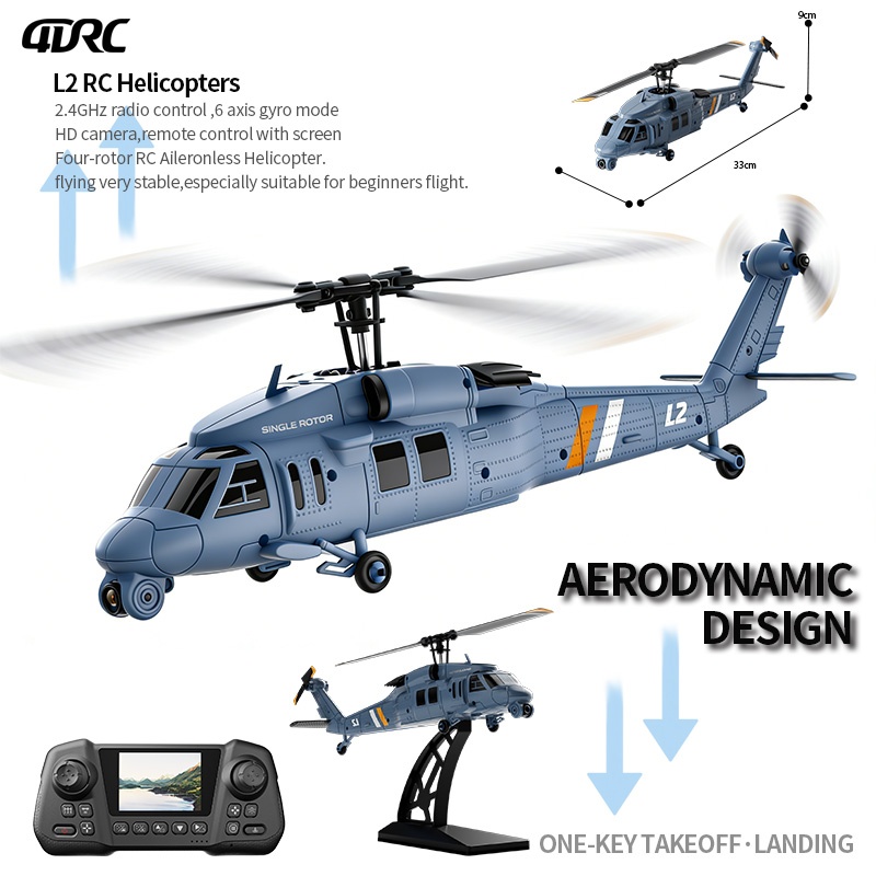 Rc Helicopter Hobby Grade - 4DRC New L2 8K HD Camera