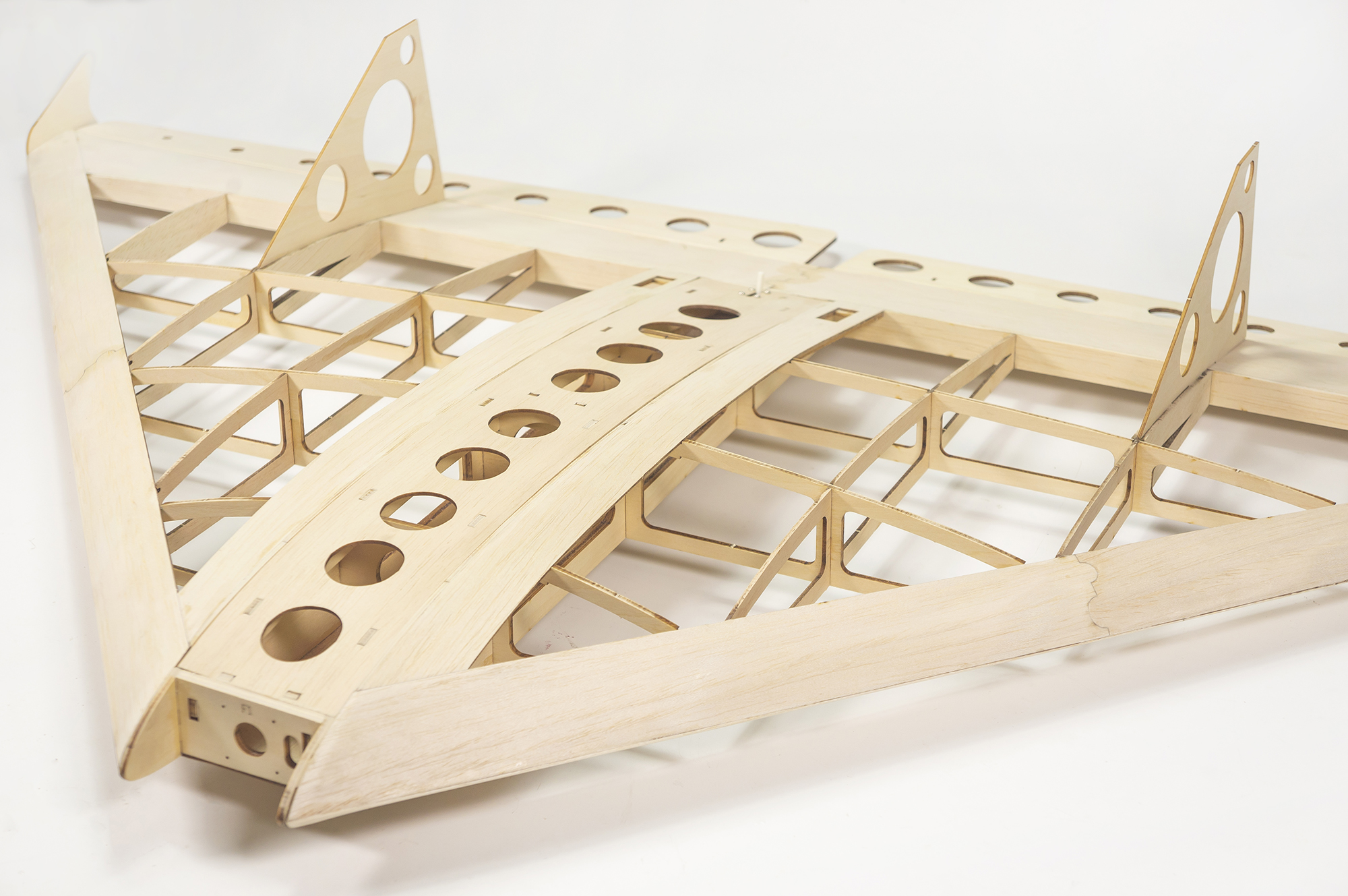 Rc Hobby Kit - 1000mm Balsa Wood Delta Wing RC