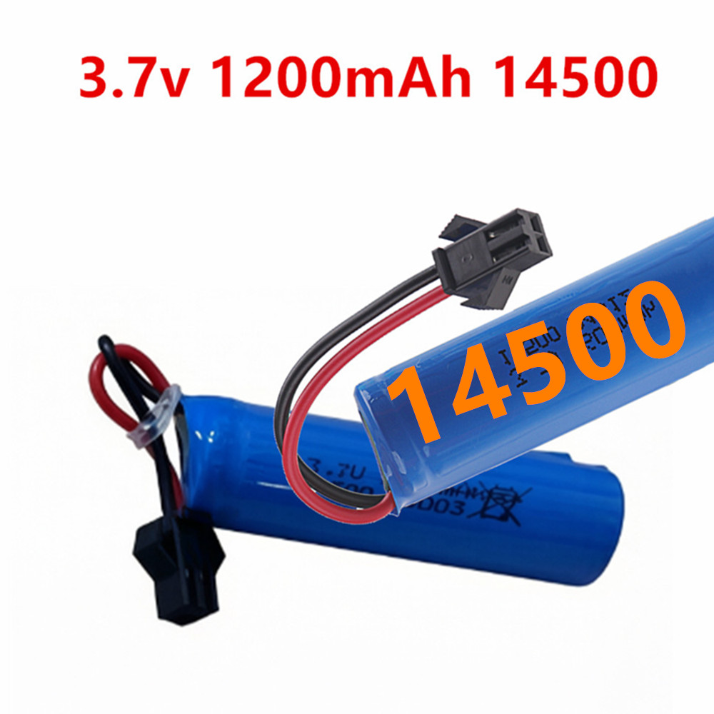 Rc Hobby & Maskinservice I Eskilstuna - 1200mah 3.7V 14500 Li-ion battery with