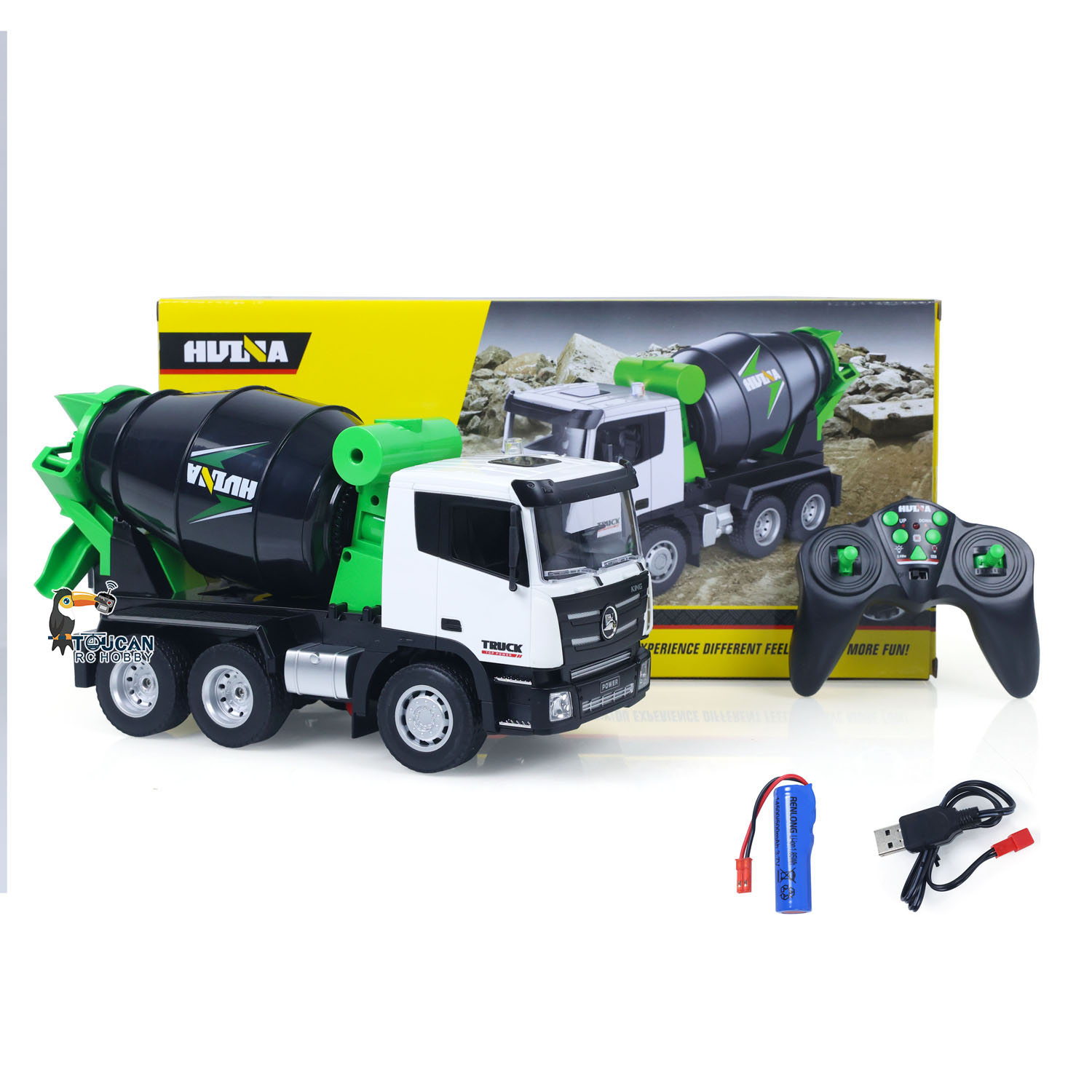 HUINA 1/18 1557 2.4G 9CH RC Co - đánh giá và giá Rc Hobby Models