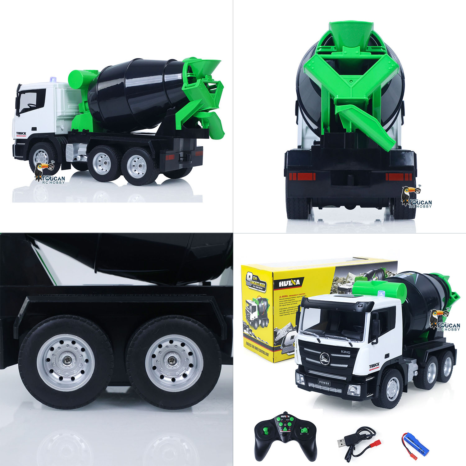 HUINA 1/18 1557 2.4G 9CH RC Co - đánh giá và giá Rc Hobby Models