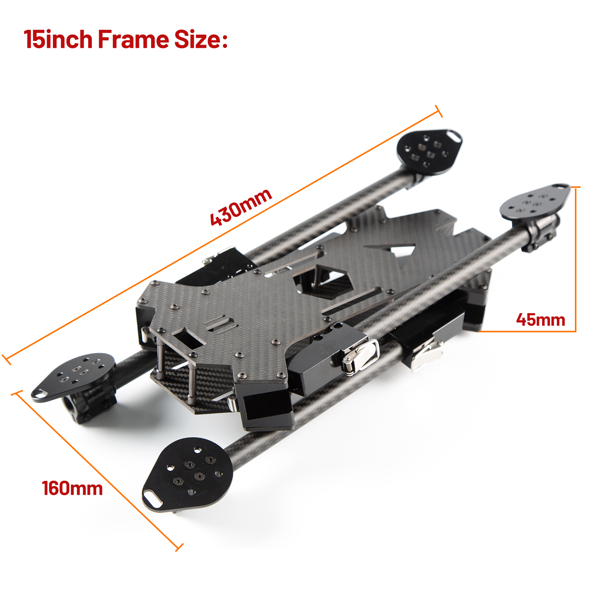15inch /17inch FPV Carbon Fibe - đánh giá và giá Rc Hobby Kit