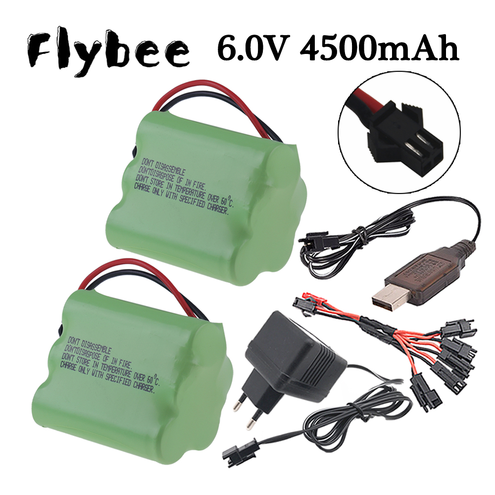 6v 4500mAh Ni-MH Battery SM Pl - đánh giá và giá Rc Hobby & Maskinservice I Eskilstuna