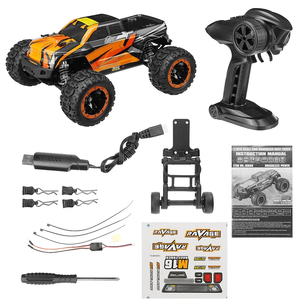 1:16 RC Car HBX 16889A Pro Wat - đánh giá và giá Rc Hobby Models