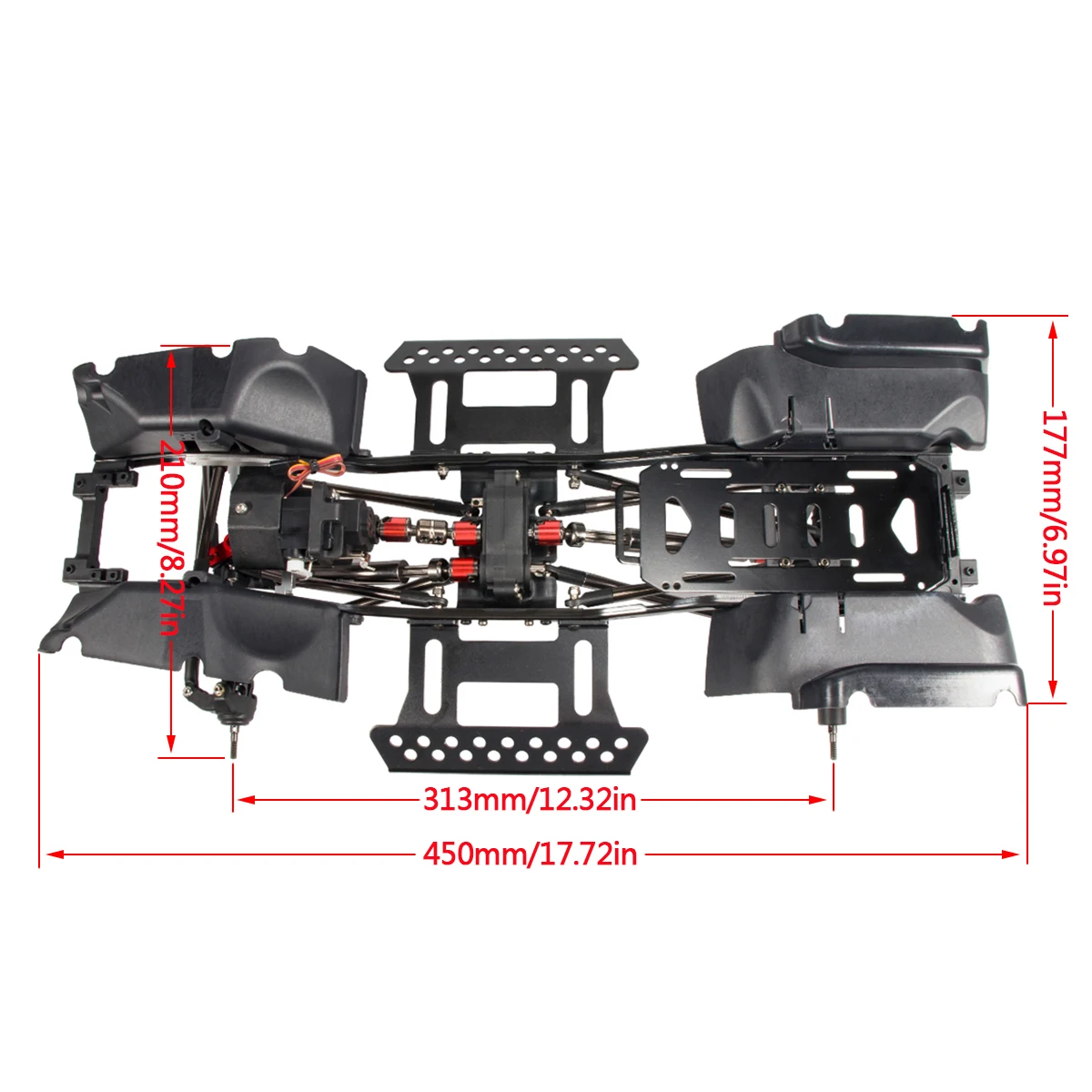 1/10 RC Crawler Chassis Kit wi - đánh giá và giá Rc Hobby Kit