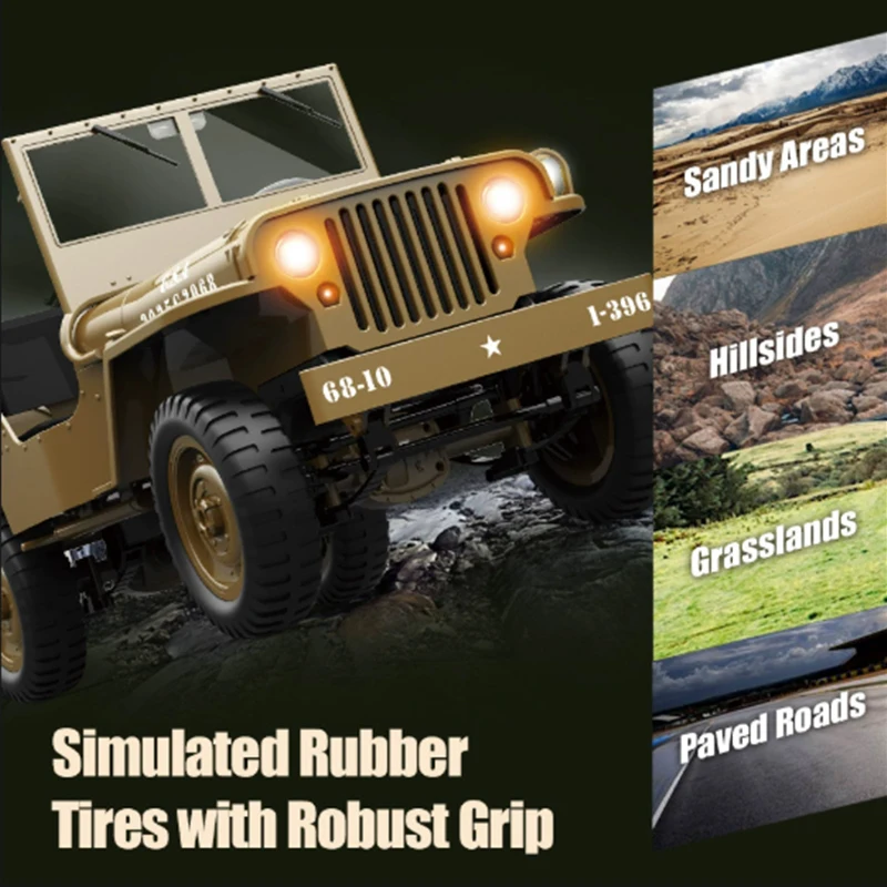 JJRC 1:10 C8815 Rc Car WILLYS  - đánh giá và giá Rc Hobby Pro
