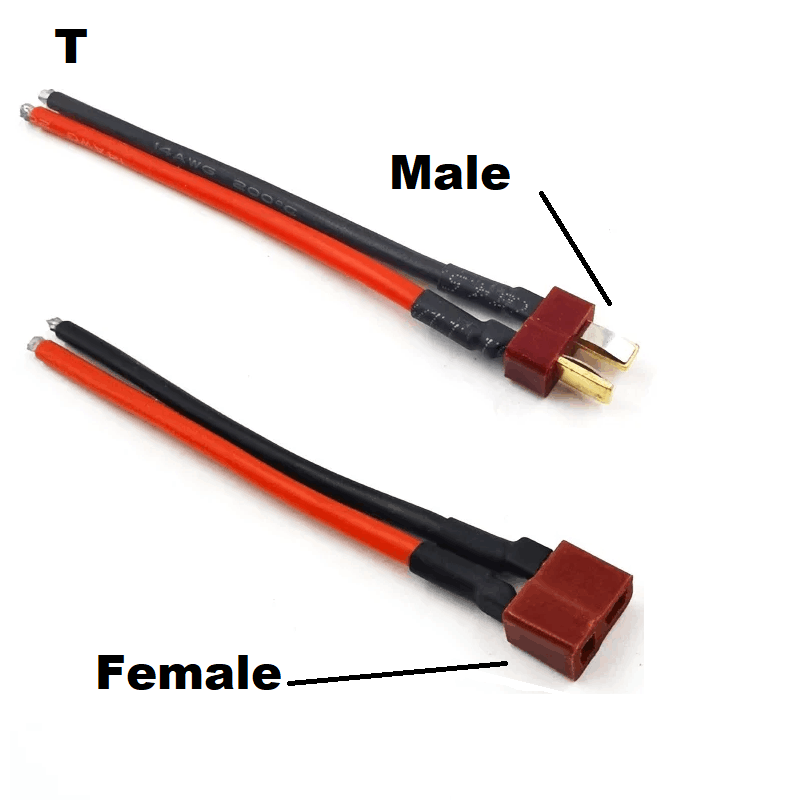 Deans T Connector T Plug Male  - đánh giá và giá Rc Helicopter Hobby Grade