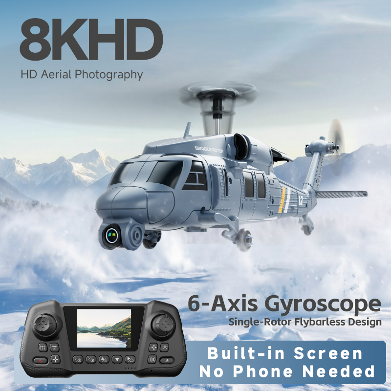 4DRC New L2 8K HD Camera RC He - đánh giá và giá Rc Helicopter Hobby Grade