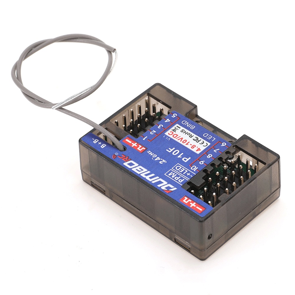 DUMBORC 2.4G 10CH P10F/P10FG G - đánh giá và giá Rc Hobbyking