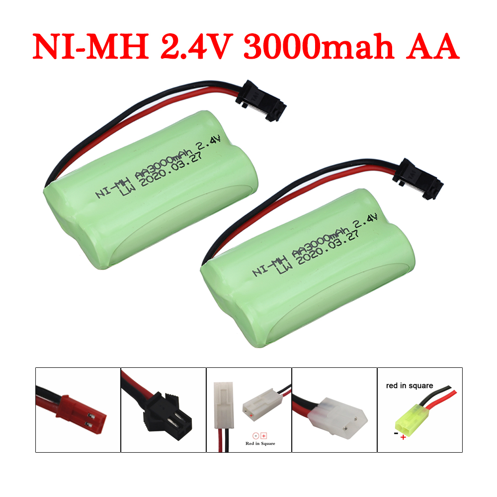 2.4V 3000mah NIMH AA Battery p - đánh giá và giá Rc Hobby & Maskinservice I Eskilstuna