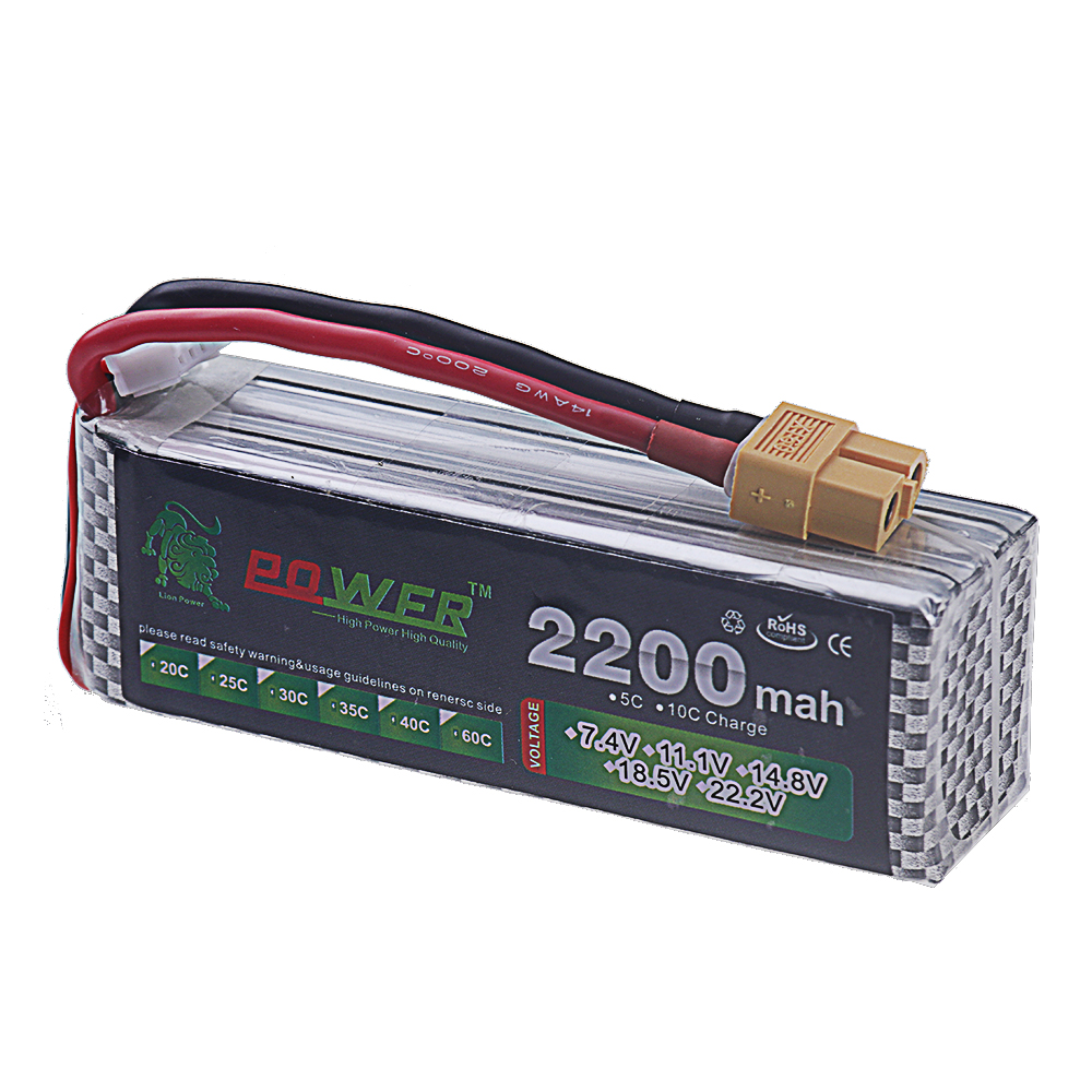 14.8V 2200mah Li-polyme Batter - đánh giá và giá Rc Hobby Airplanes