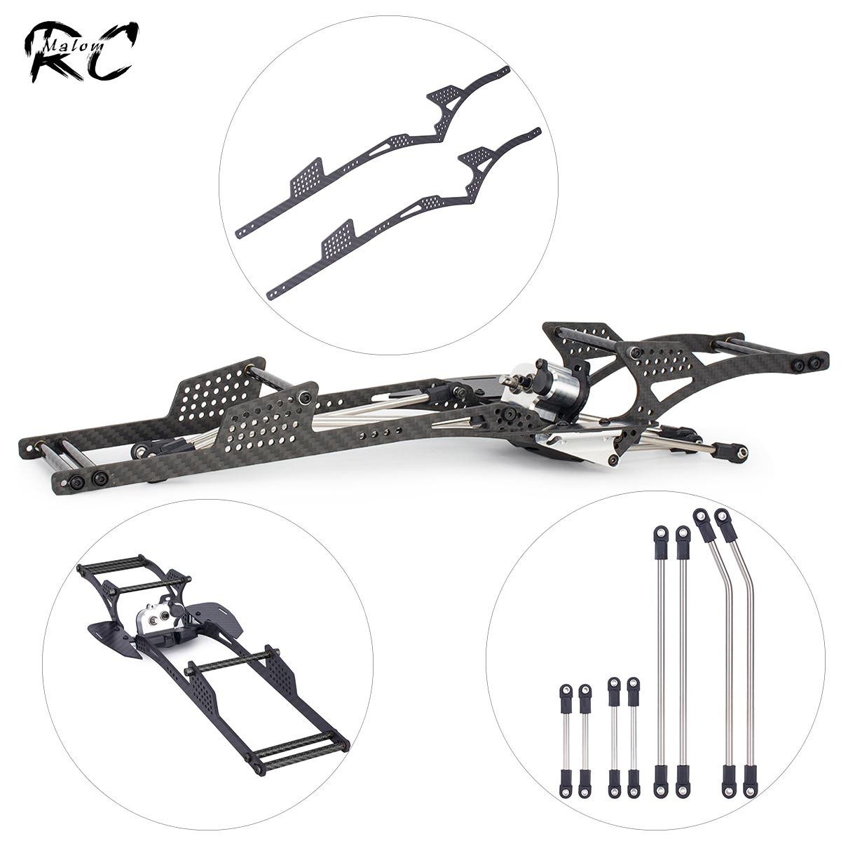 LCG Chassis Kit Carbon Fiber f - đánh giá và giá Rc Hobby Kit
