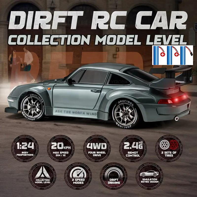 4WD RC Drift Car 2.4GHz 4x4 Ra - đánh giá và giá Rc Hobby Pro