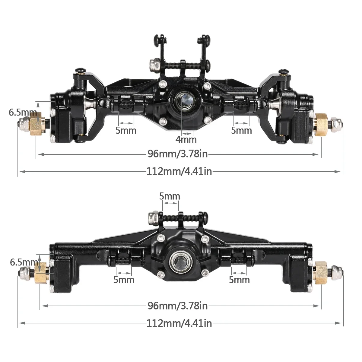 TRX4M Aluminum Front Rear Port - đánh giá và giá Rc Hobby Racing