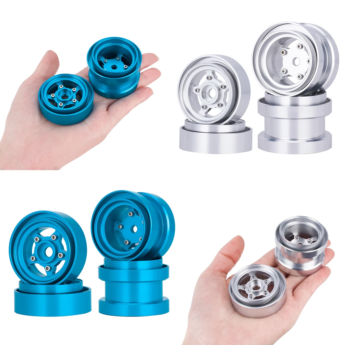 Aluminum Beadlock Wheels for 1 - đánh giá và giá Rc Hobby Kit