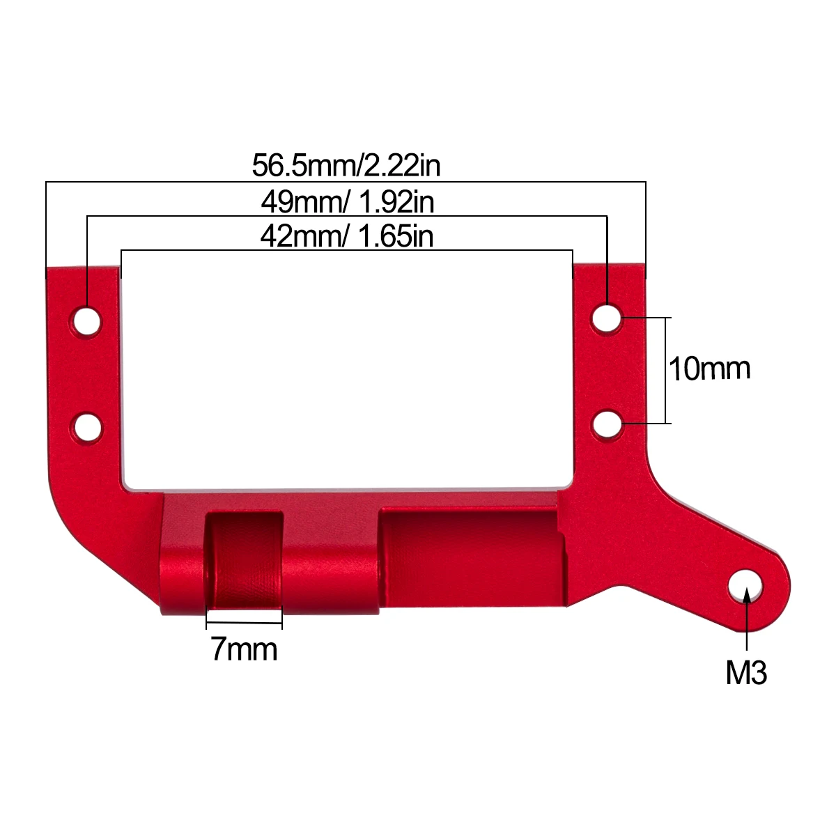 CNC Aluminium Axle Servo Mount - đánh giá và giá Rc Hobby Racing
