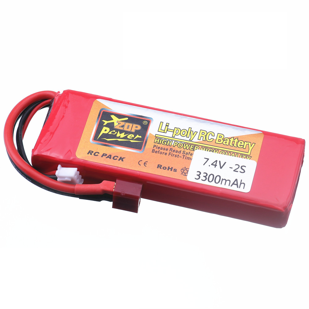 2S 7.4V 3300mAh Lipo Battery C - đánh giá và giá Rc Hobby Kit